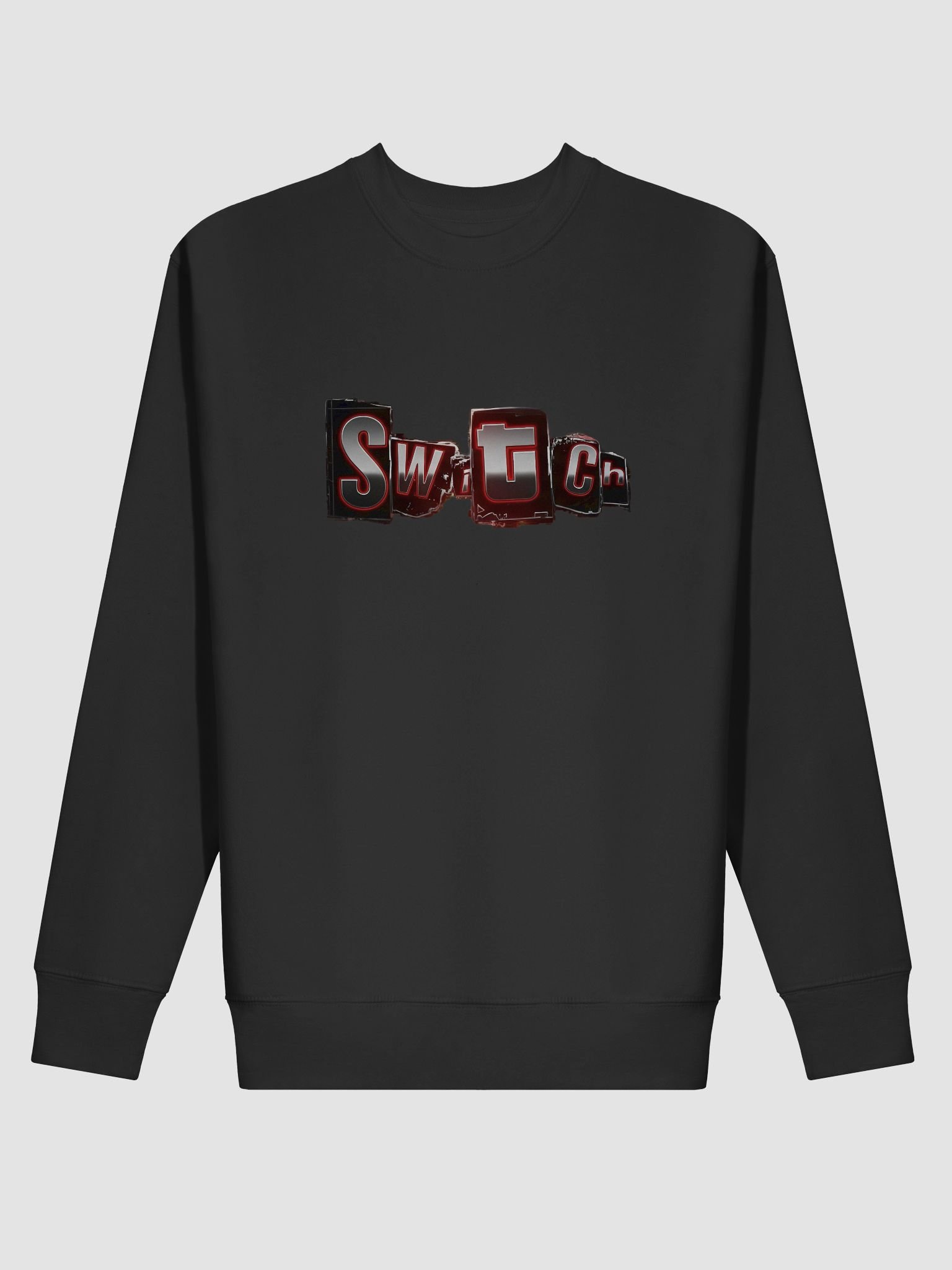 Switch Distressed Metallic Logo Sweatshirt product image (4)
