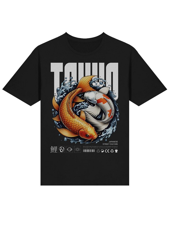 Tokyo Koi Yin Yang T-Shirt - Gildan Softstyle product image (2)