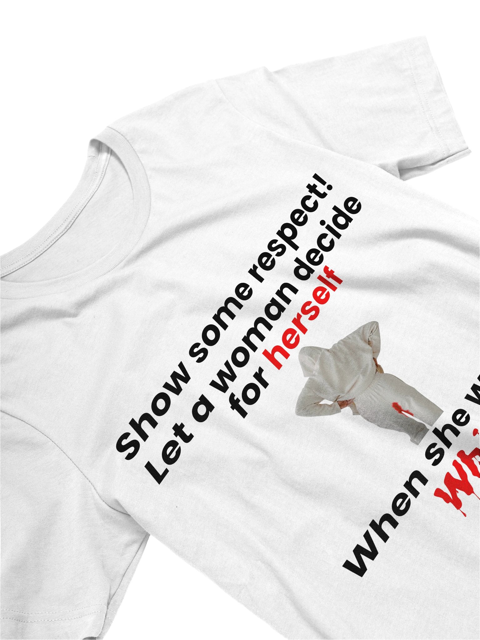 Show some respect! Let a woman decide for herself when she wears white. product image (3)
