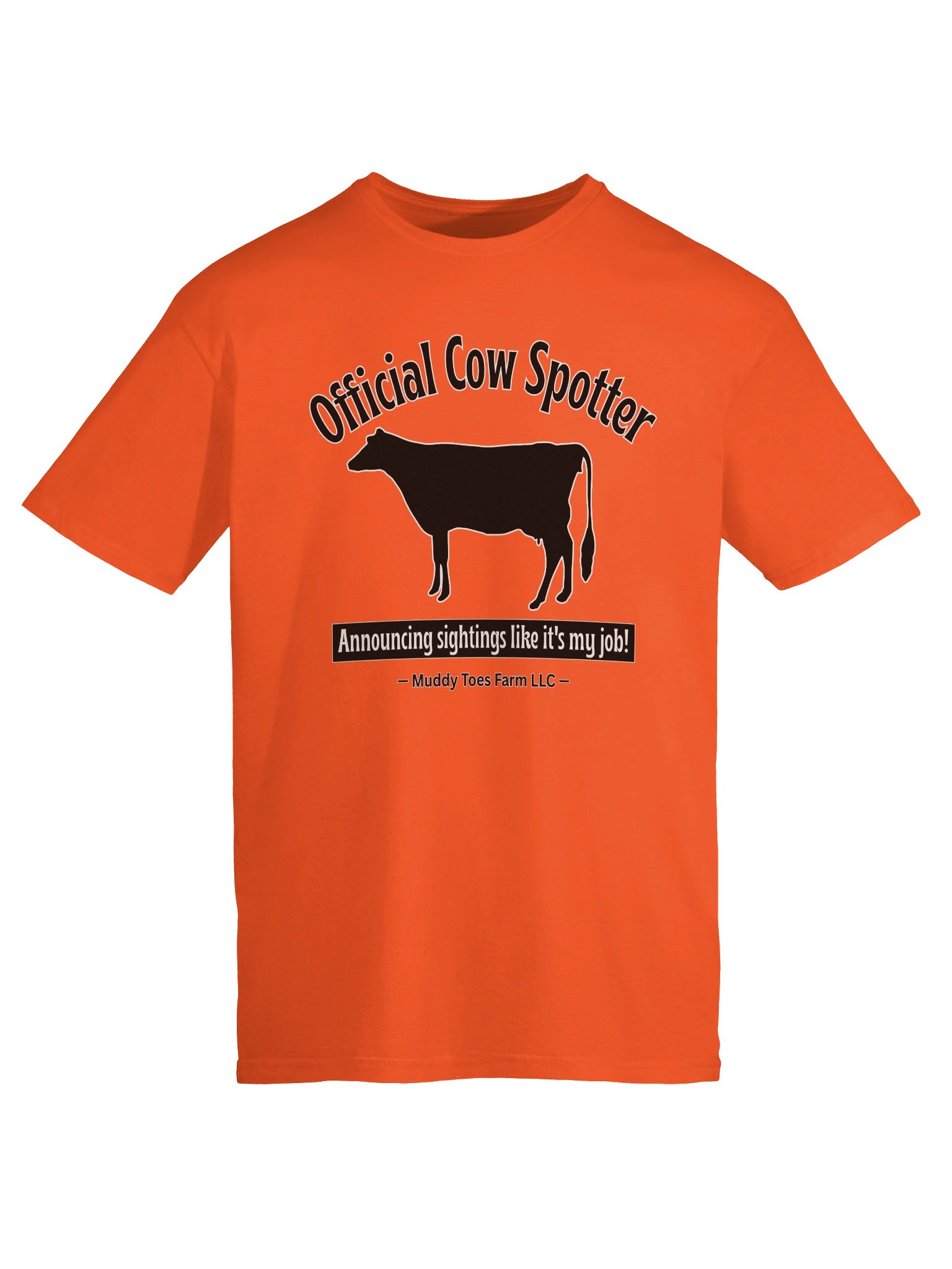 Official Cow Spotter Unisex T-Shirt (Adult) product image (7)
