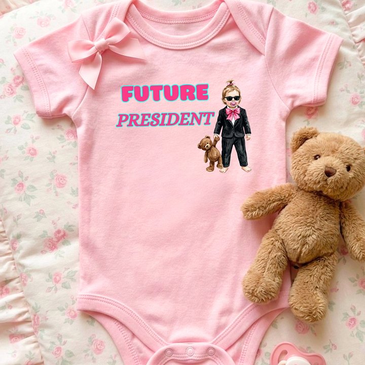 Future President🩷Super Soft🪽onesie🩷 product image (1)