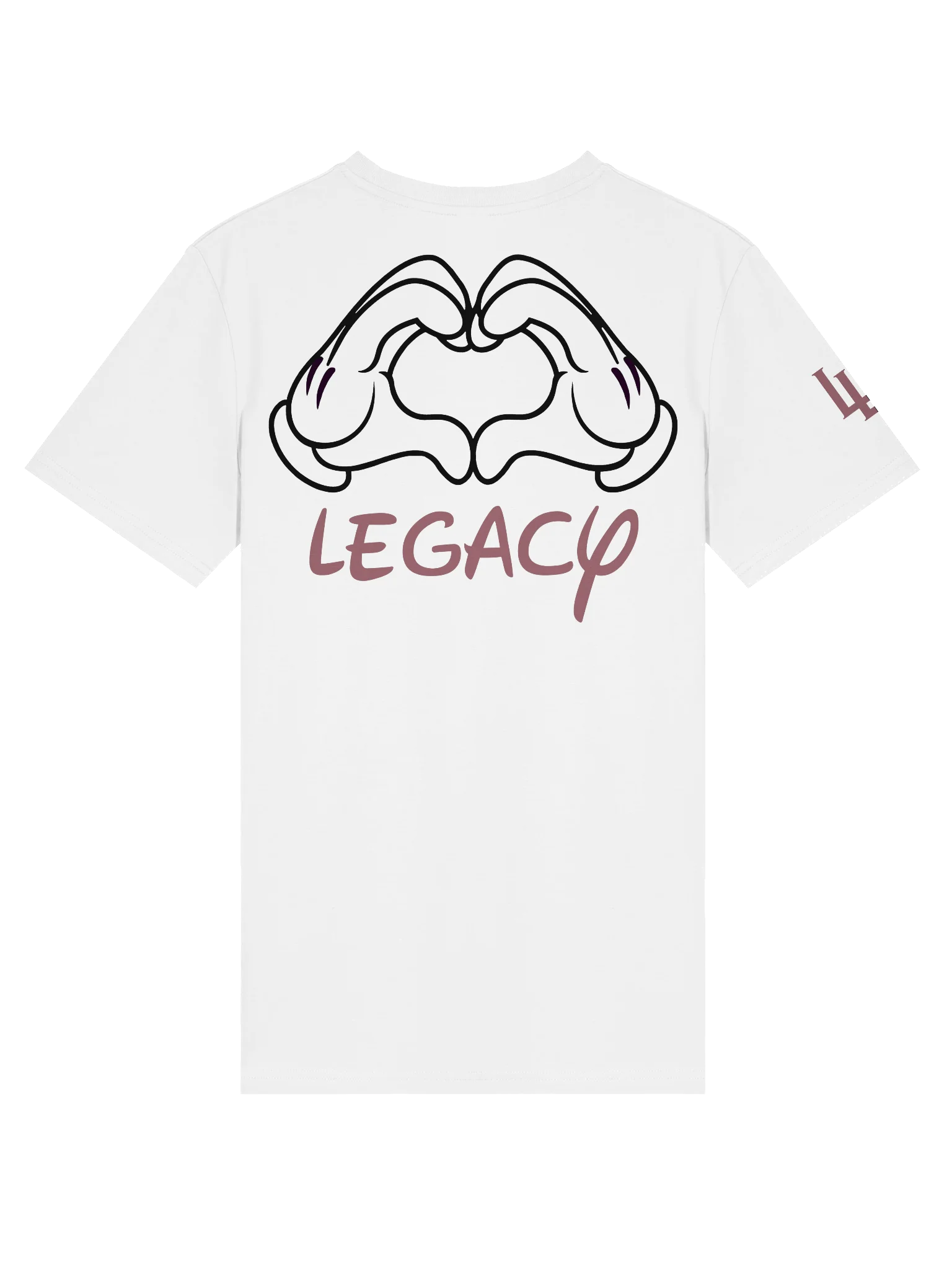 White | Legacy Heart Tee product image (2)