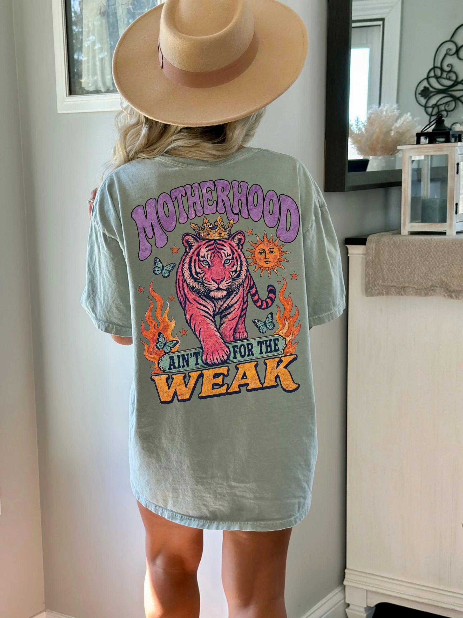 Motherhood Ain't For The Weak- Back Design product image (1)