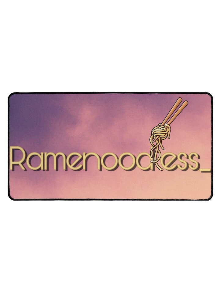 Ramenoodless_ Twitch Banner Desk Mat product image (1)