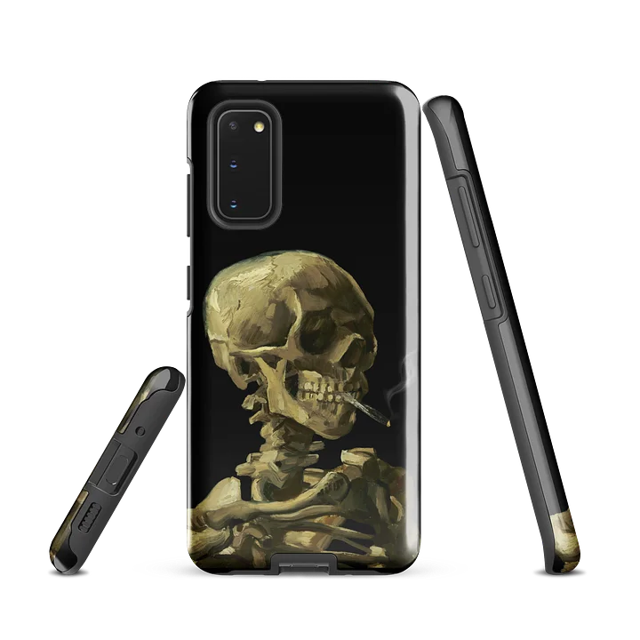 Van Gogh – Skull of a Skeleton with a Burning Cigarette Samsung® Tough Case product image (2)