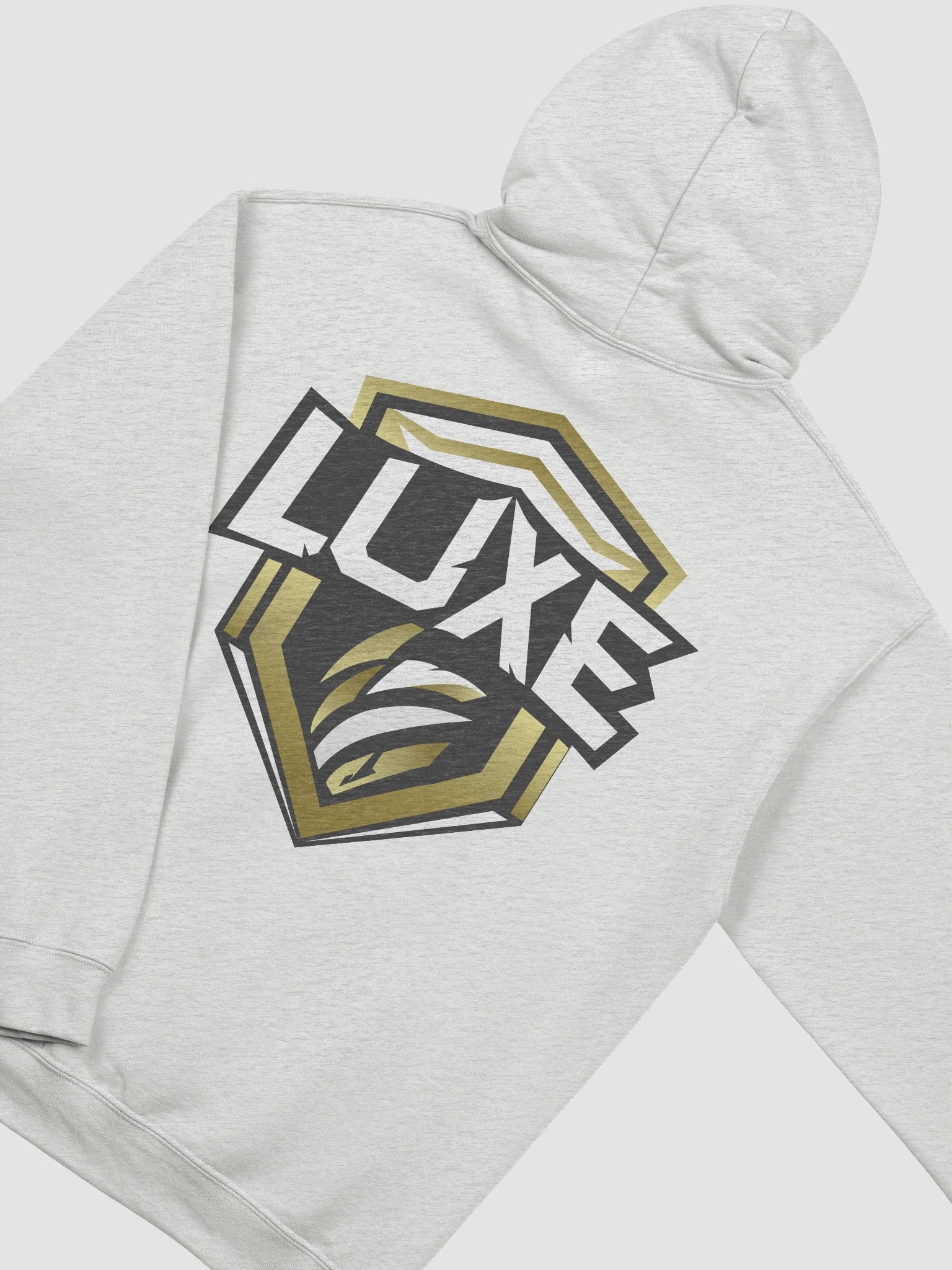 Grey/White Luxe Hoodie product image (8)