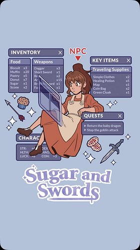It’s been a while since I last posted about Sugar and Swords, but I still like to create new updates when I have time over on...