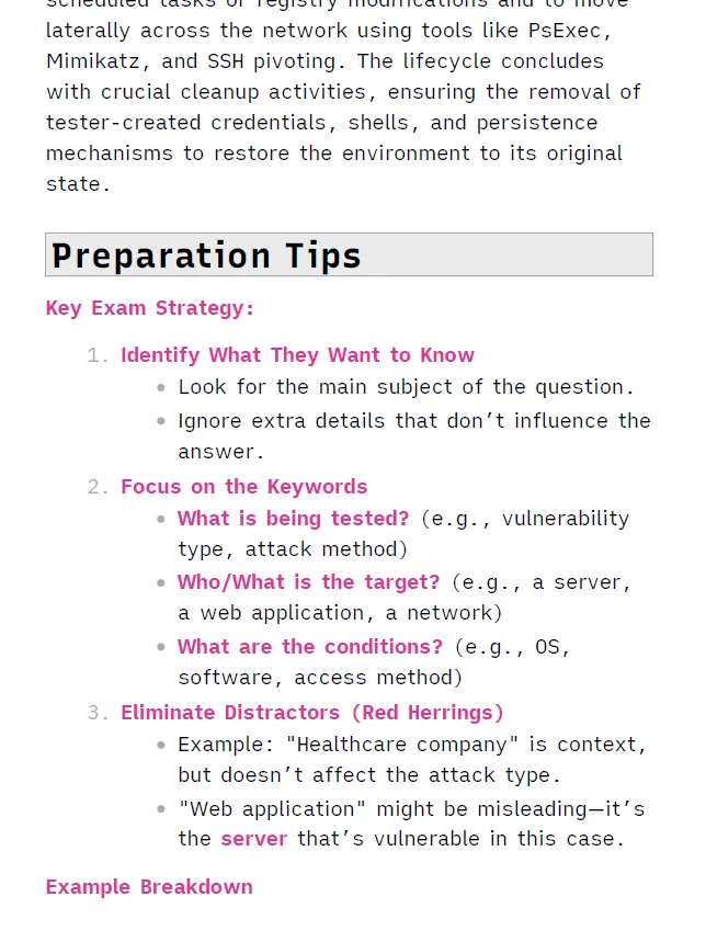 COMPTIA Pentest+ (PT0-003) Study Notes (Unofficial) product image (3)