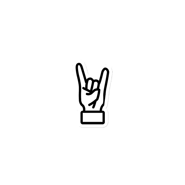 Devil Horns Magnet \m/ product image (1)