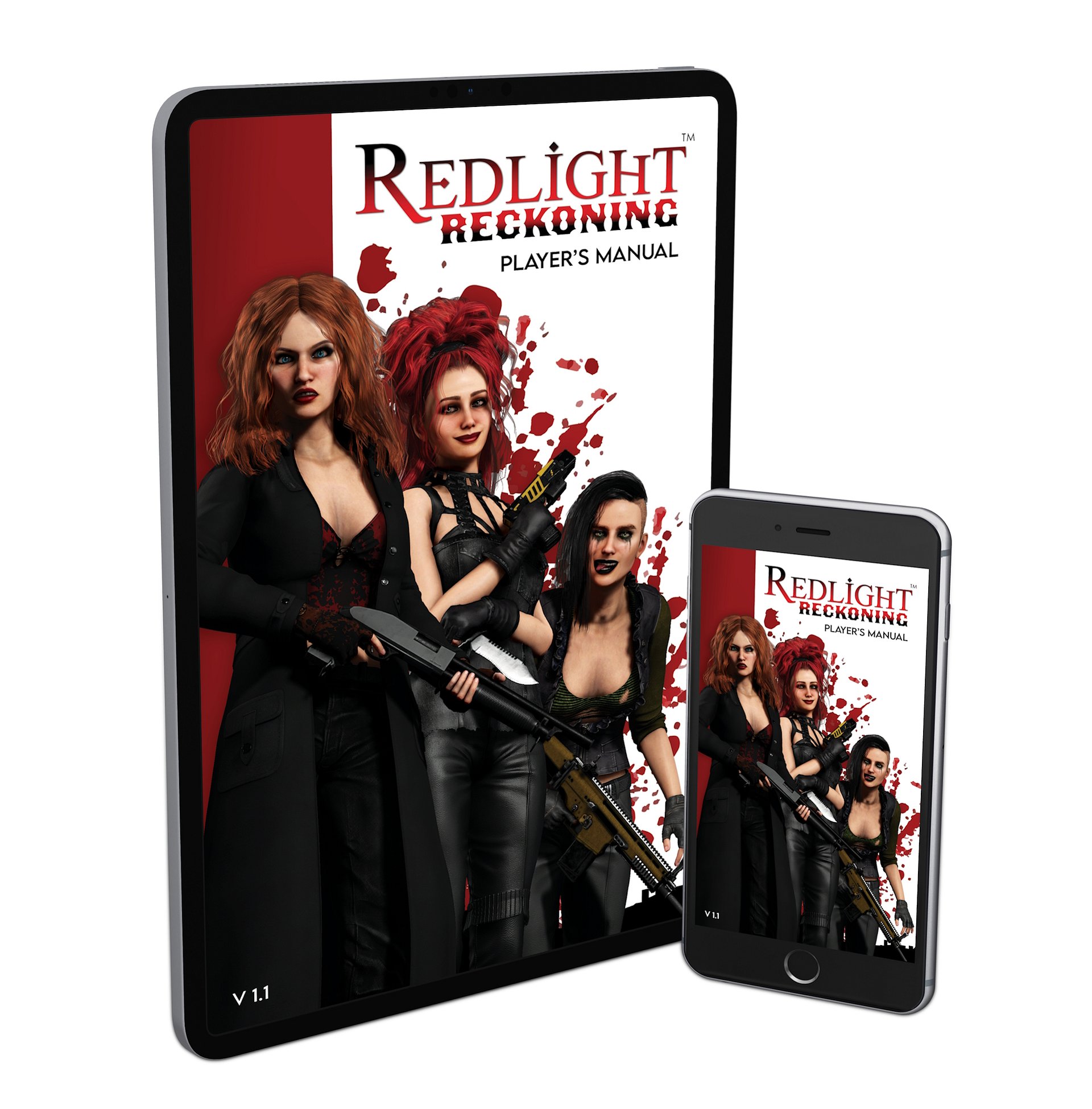 Redlight Reckoning CCG - Player's Manual product image (2)