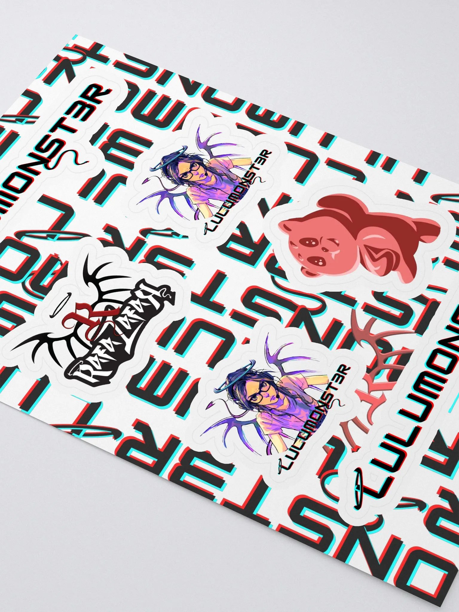 LuluMonst3r's Rafa Stickers product image (2)