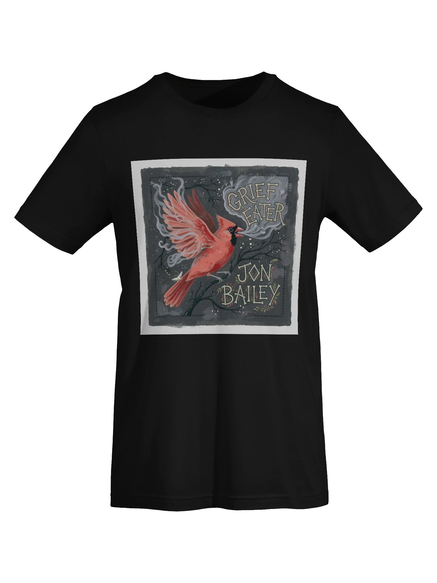 Haunted Bird Tee — Coral Cardinal product image (13)