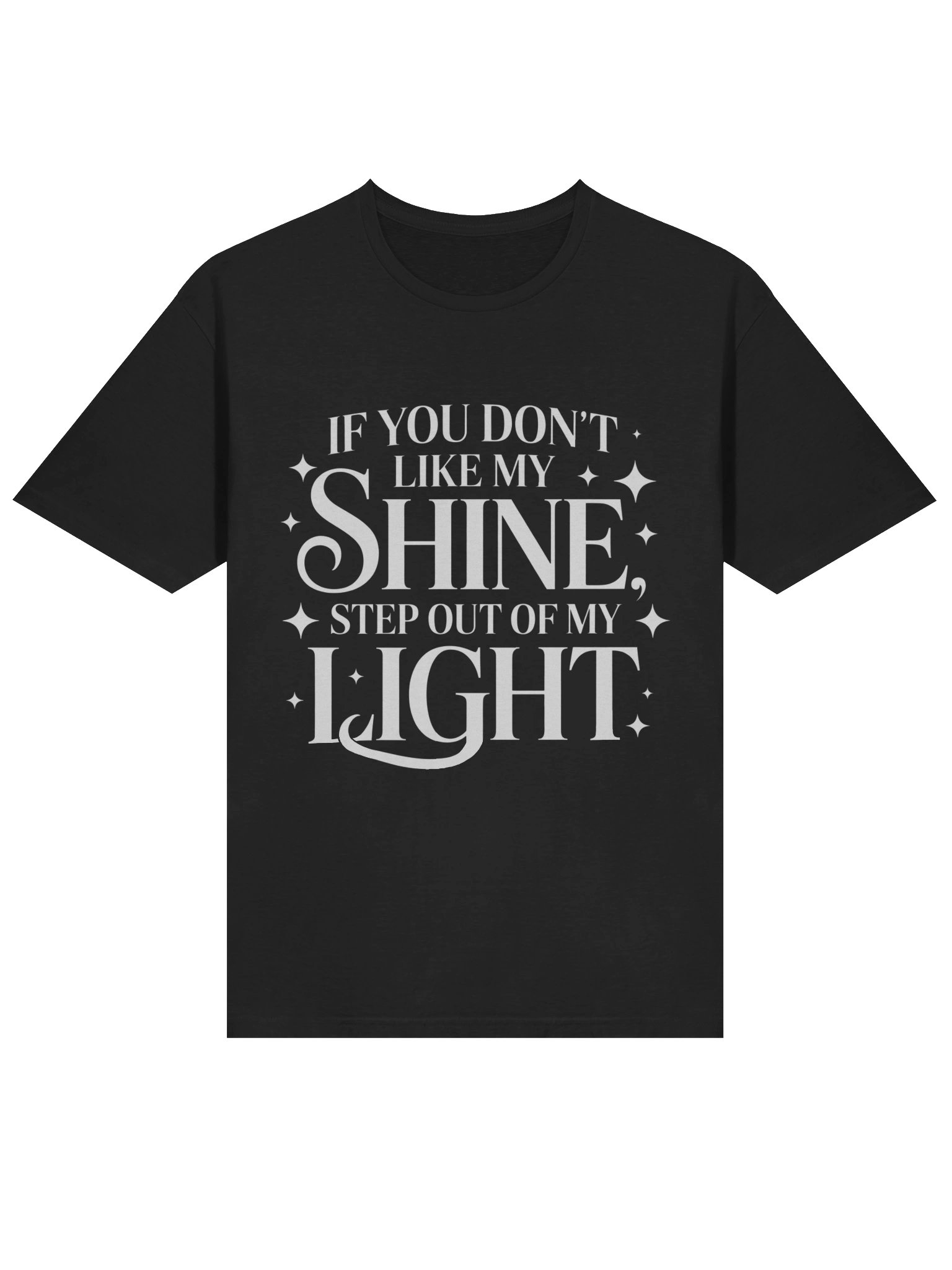 The Returned “Step Out of My Light” Tee | Lightworker Tee | Wear Your Awakening | Spiritual Awakening Apparel product image (3)