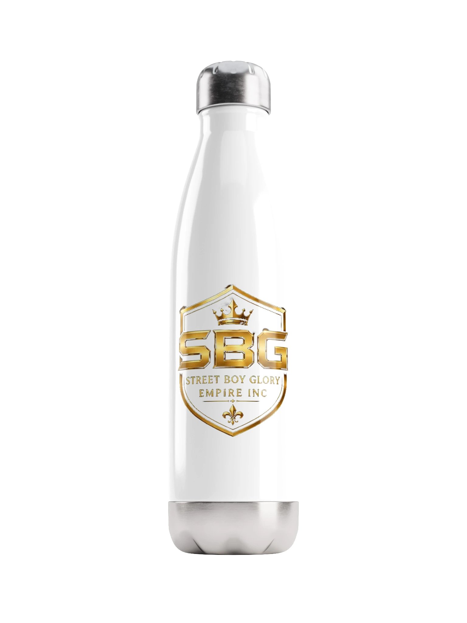 Street Boy Glory Empire SBG Shield Stainless Steel Water Bottle product image (1)