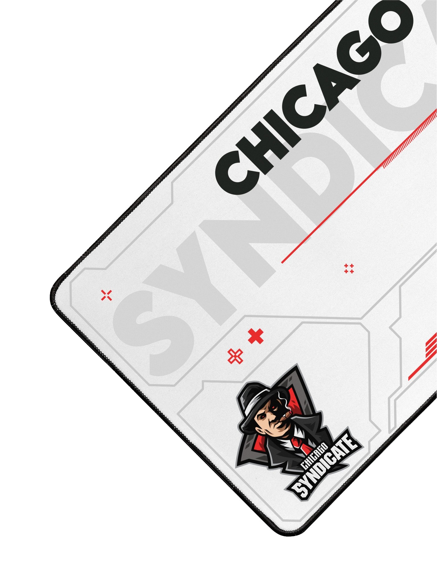 Chicago Syndicate White Desk Mat product image (3)