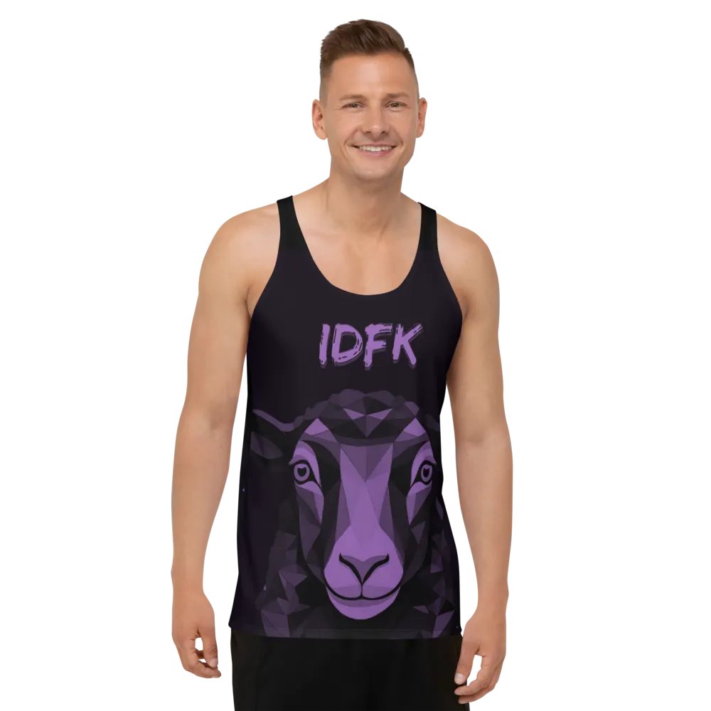 IDFK Black Sheep Full Purple Tank Top product image (9)