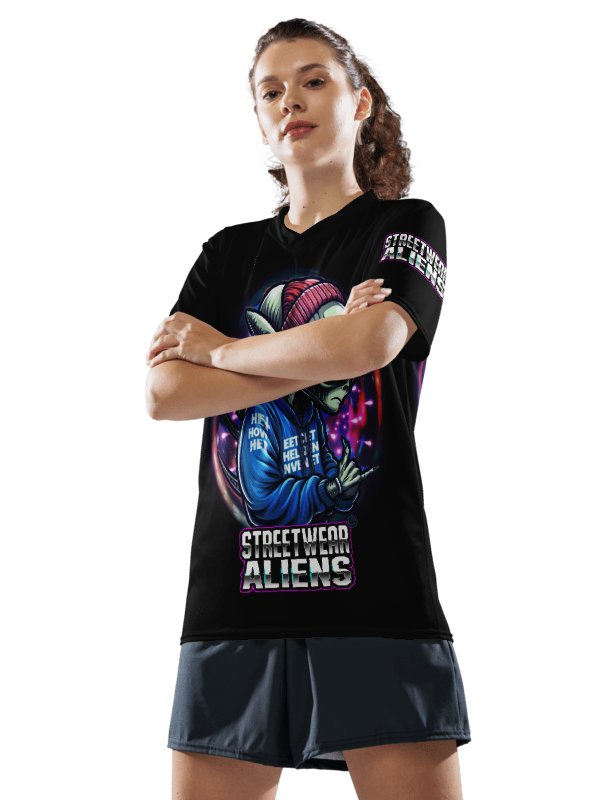LIMITED EDITION - CNX Core All-over print Unisex Tee — Streetwear Aliens 002 product image (4)