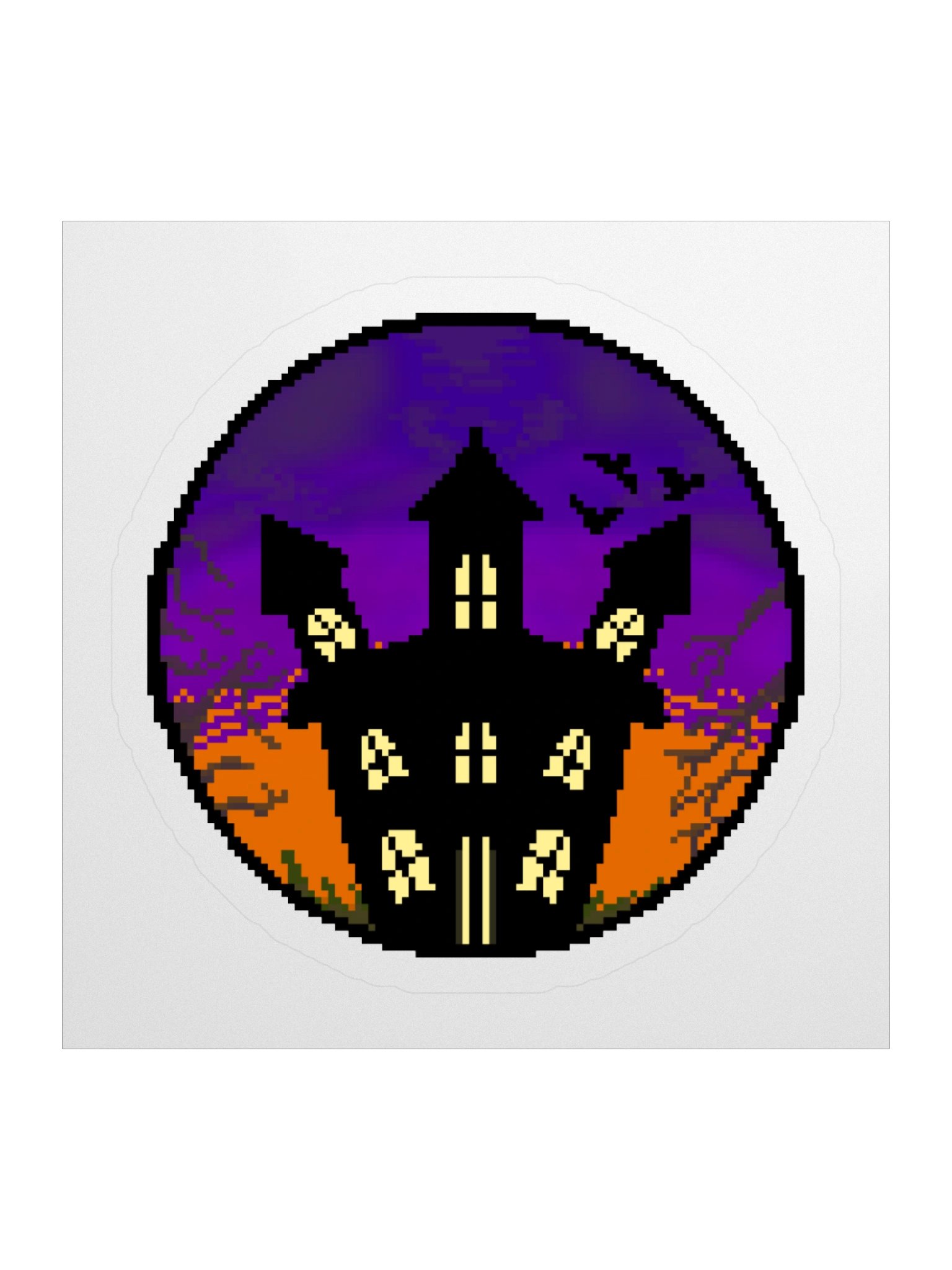 Pixel Haunted Mansion Sticker product image (2)