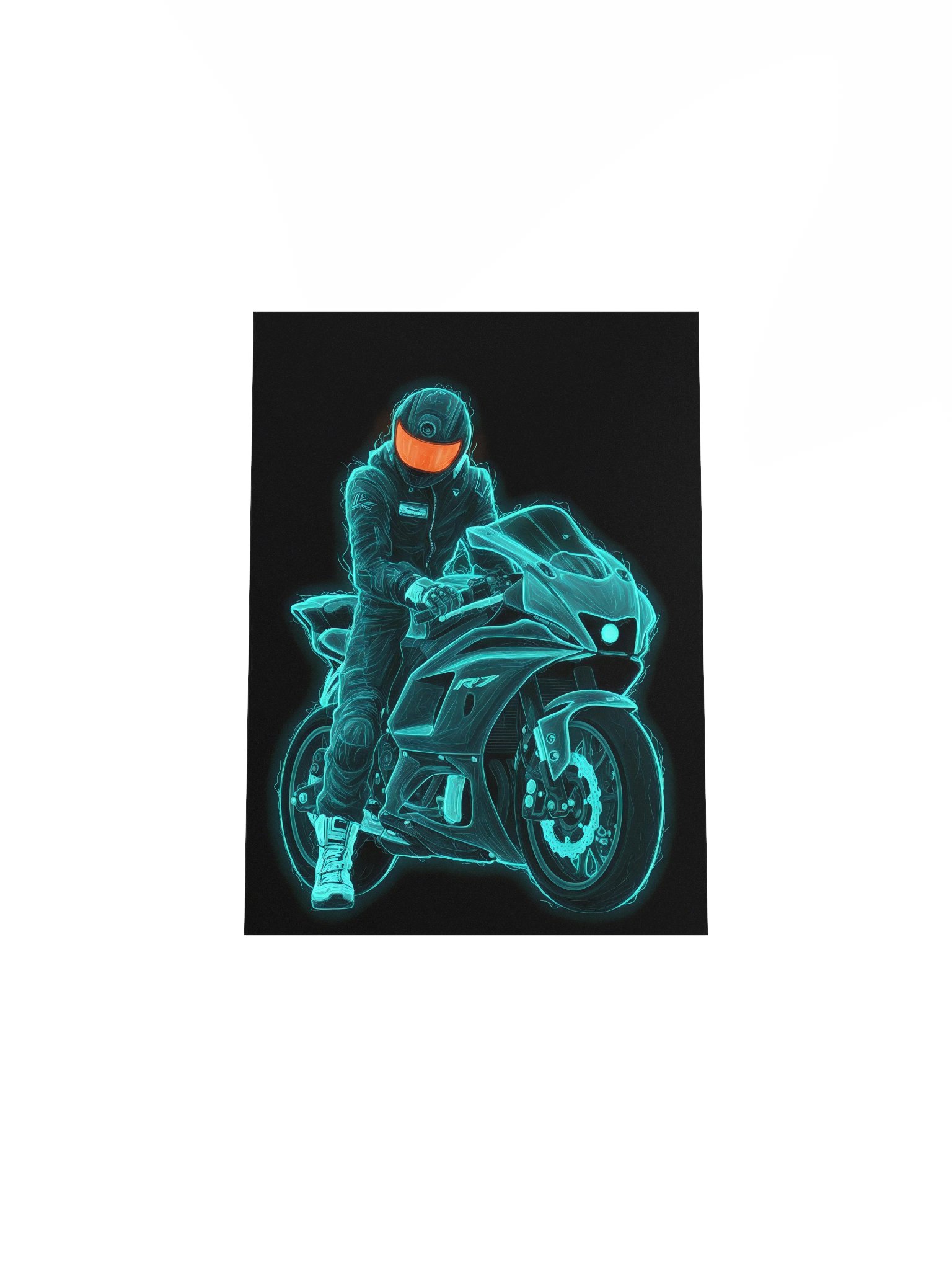 Neural Bikers Matte Poster product image (23)