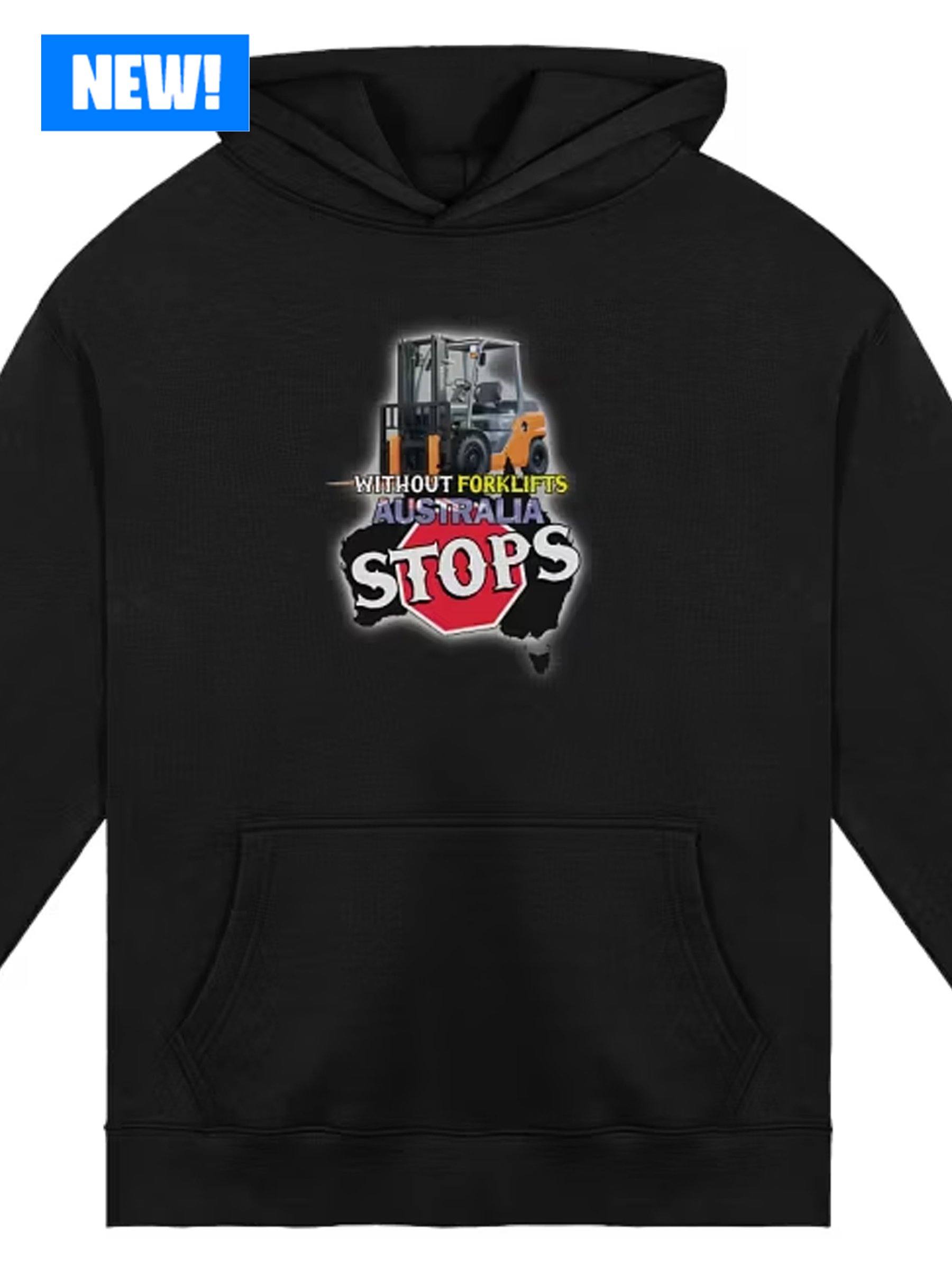 Official Garn 'Without Forklifts' Hoodie product image (1)