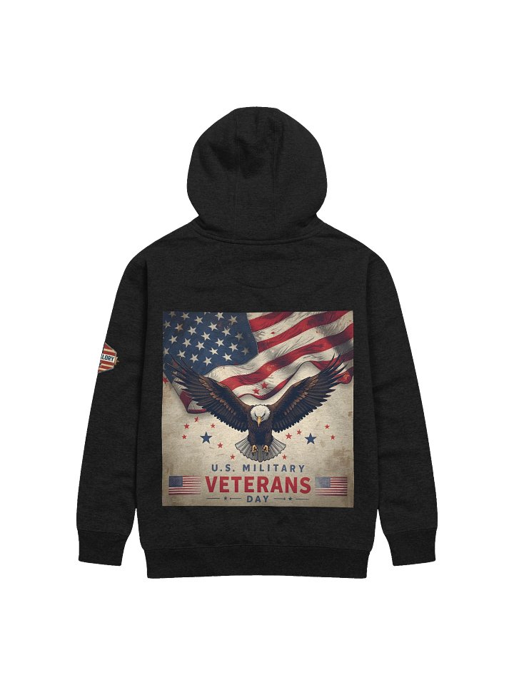 Patriotic Eagle Shield Premium Hoodie product image (2)
