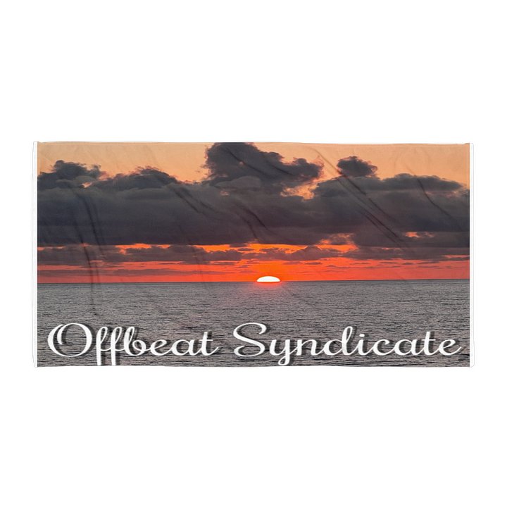 Offbeat Syndicate Sunset Beach Towel product image (1)