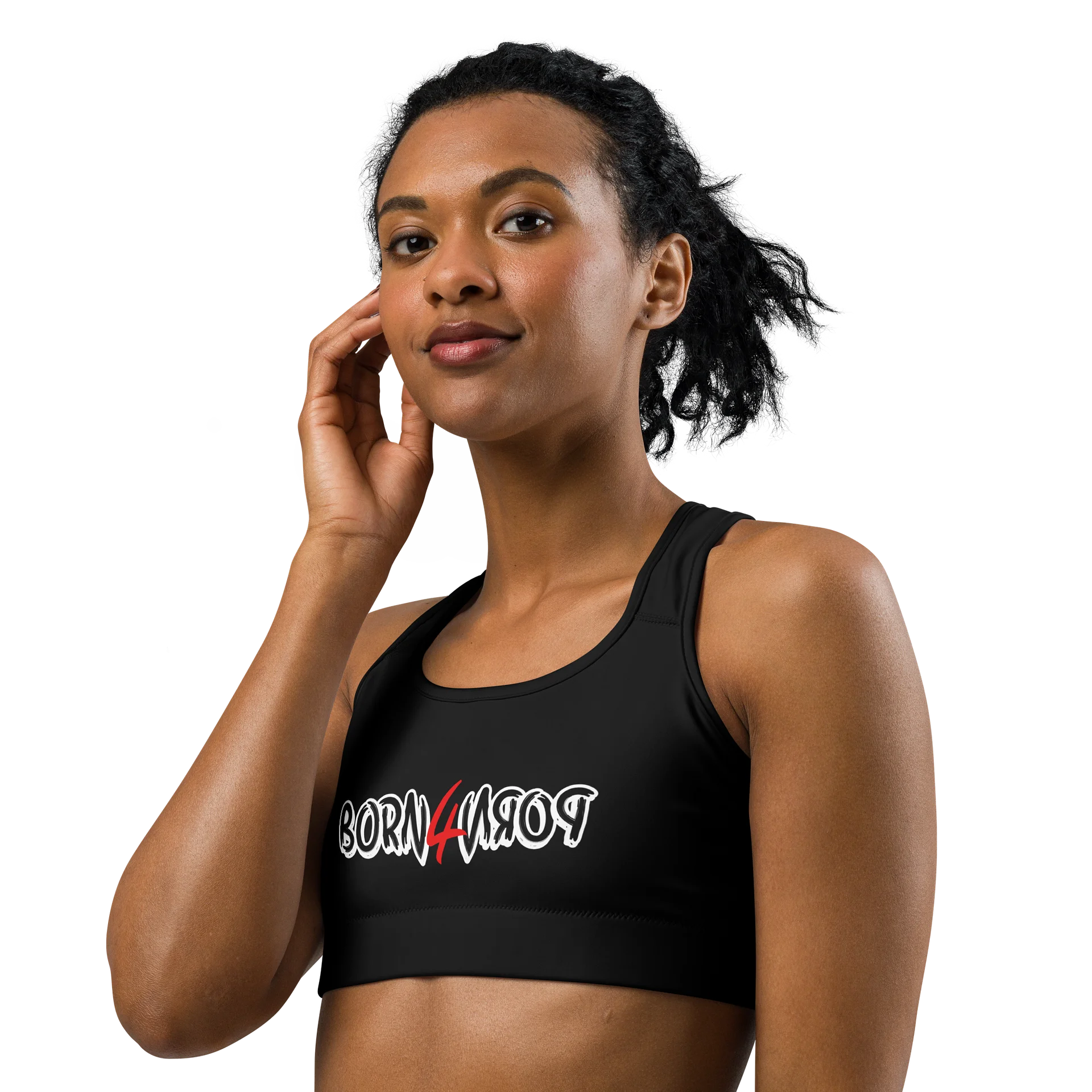 BORN4PORN 2 sports bra product image (2)