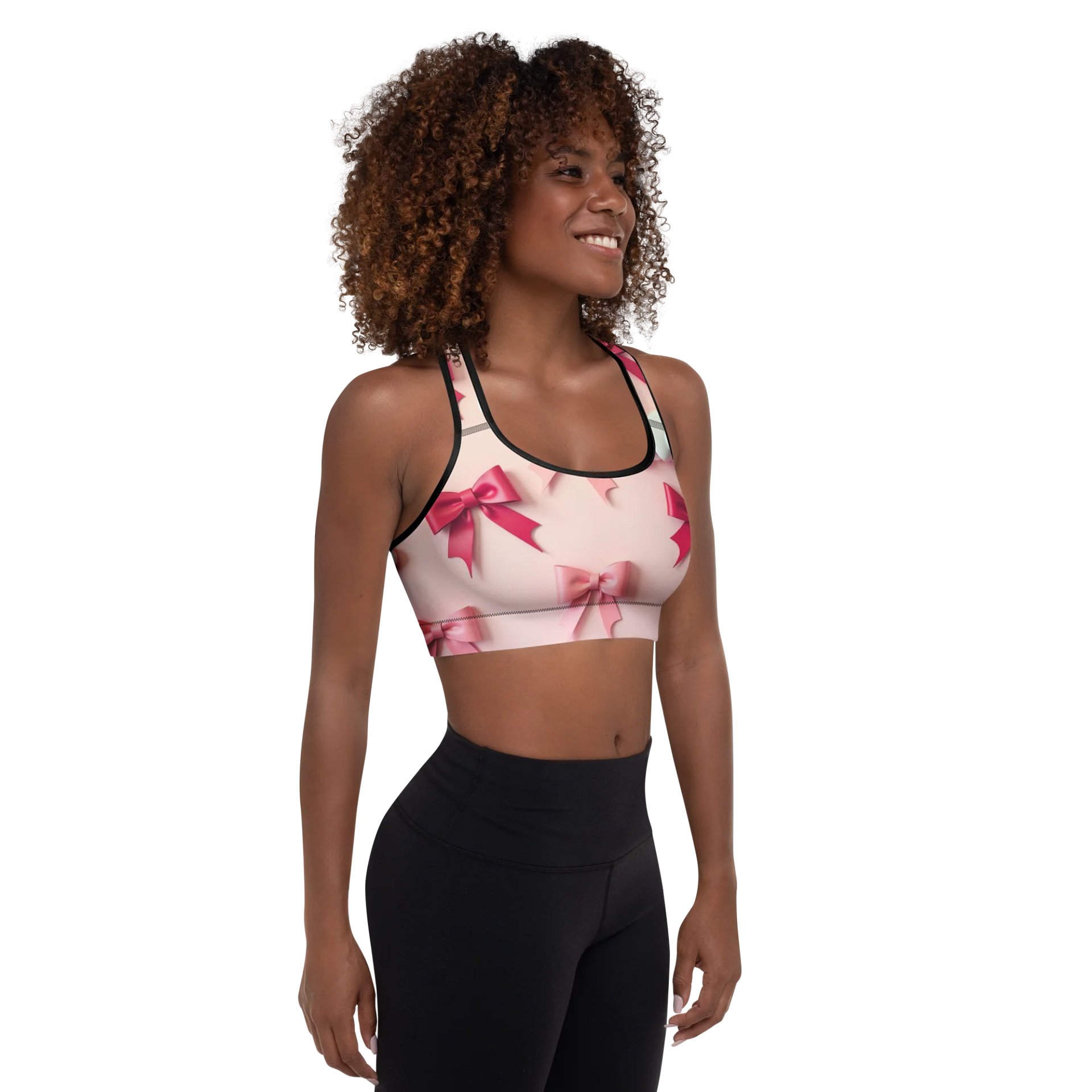 Cloudy Daydream Padded Sports Bra product image (9)