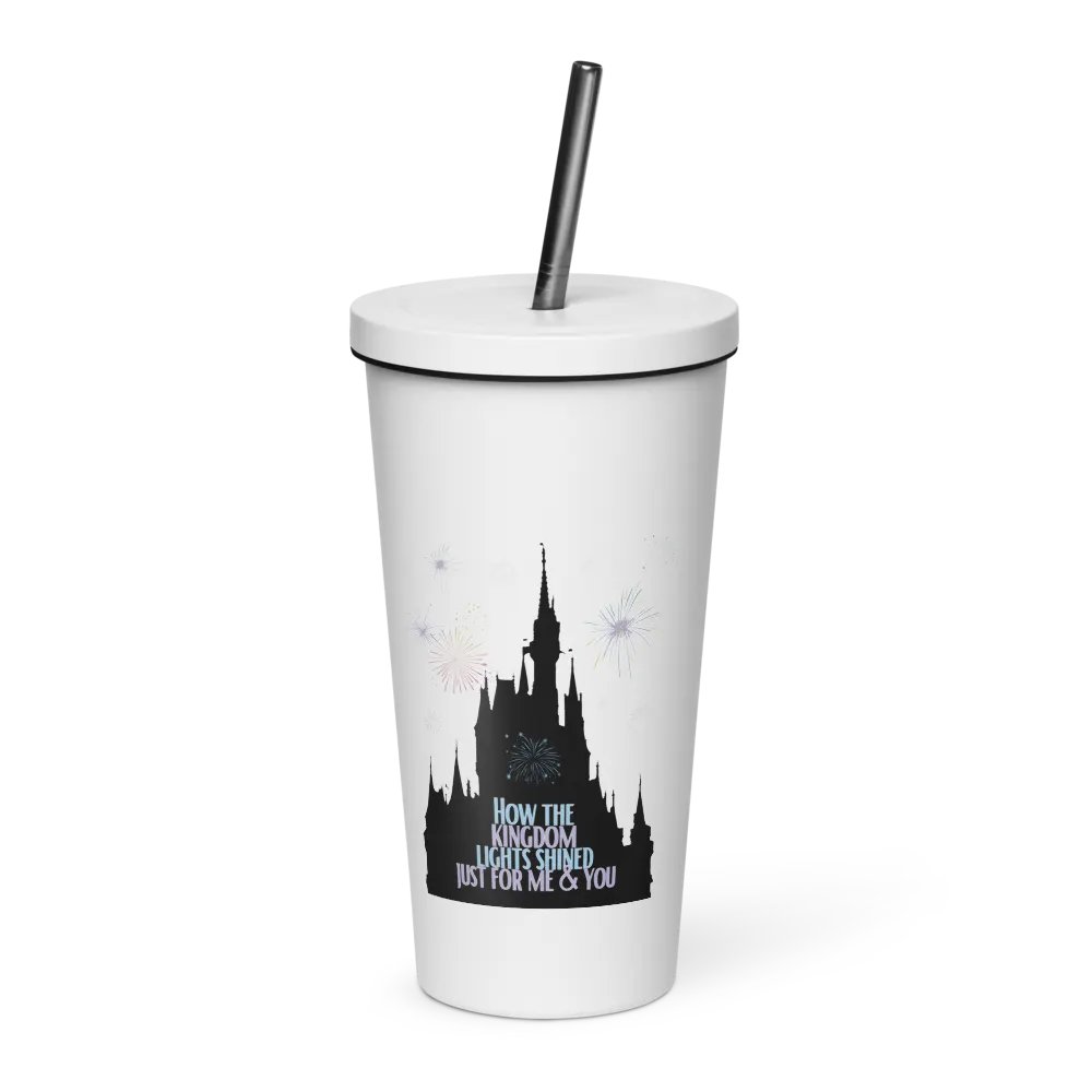 T Swift How the Kingdom Lights Shined Insulated Mug product image (1)