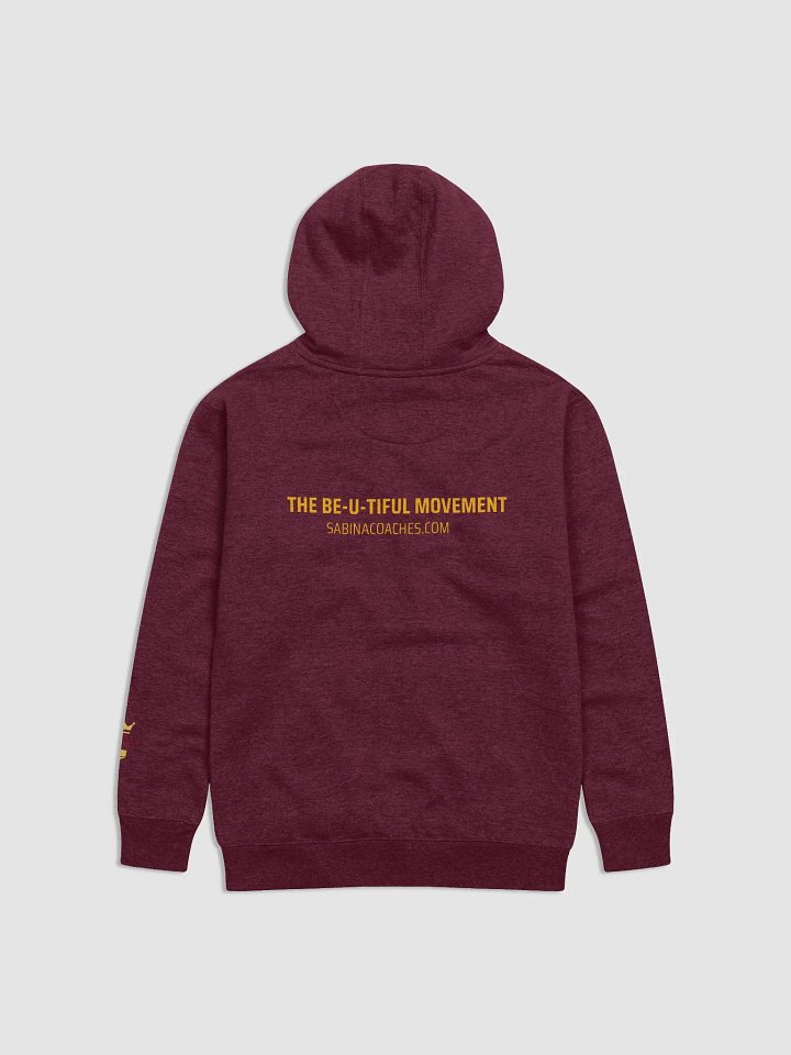 Hoodie Push Yourself_Burgundy_SC_logo product image (2)