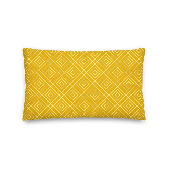 White Flower Pillow product image (5)