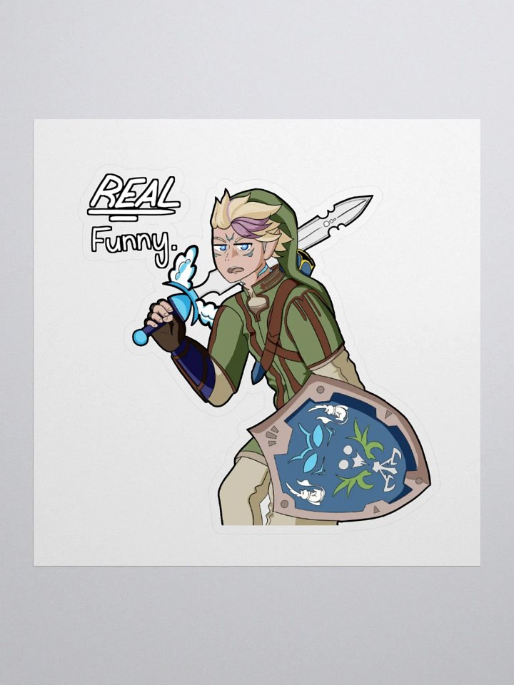 'The Legendary Hero...?' Sticker product image (2)