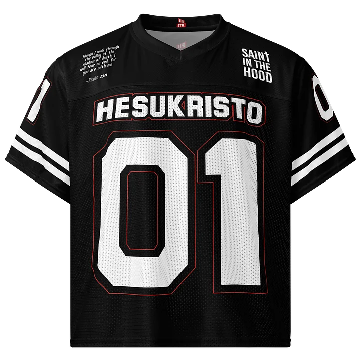 HESUKRISTO 'NUMERO UNO' BOX FOOTBALL JERSEY product image (2)