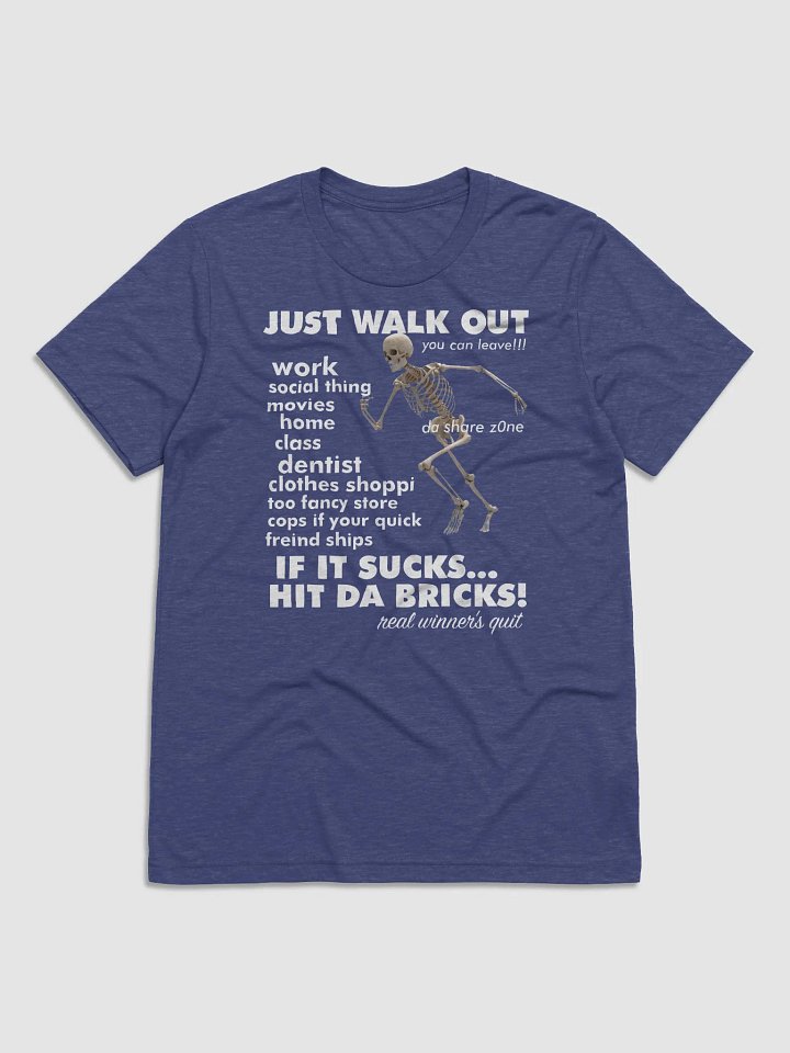 JUST WALK OUT (TRIBLEND) product image (1)