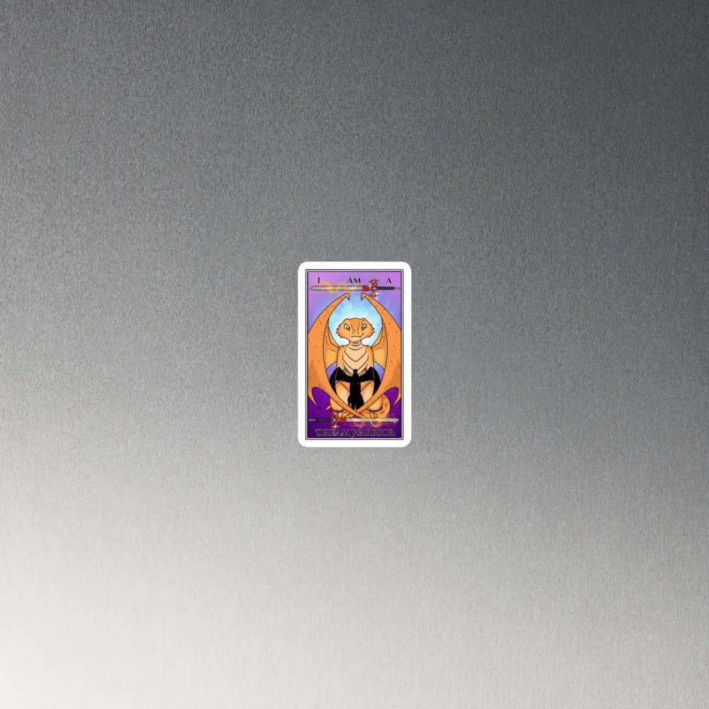 Day of the Dragon "Strength" Tarot Card Magnet product image (2)