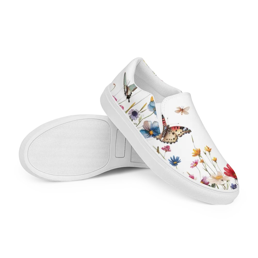 Floral Flutter Slip-Ons product image (12)