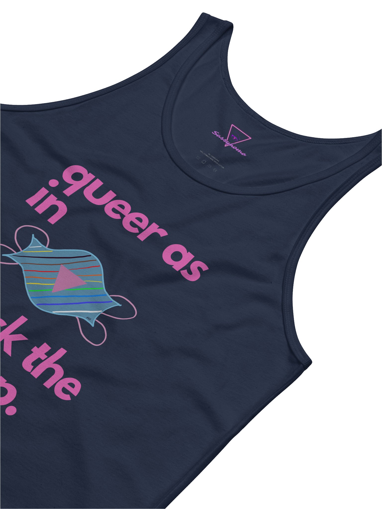 Queer As In Mask TF Up tank product image (14)