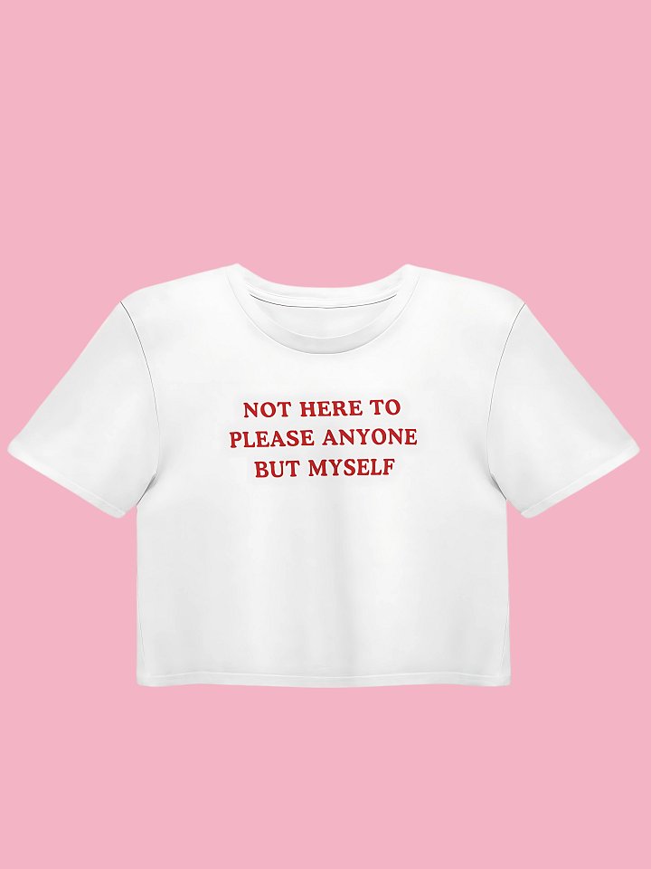 Unapologetic Attitude Women's Crop Top product image (1)