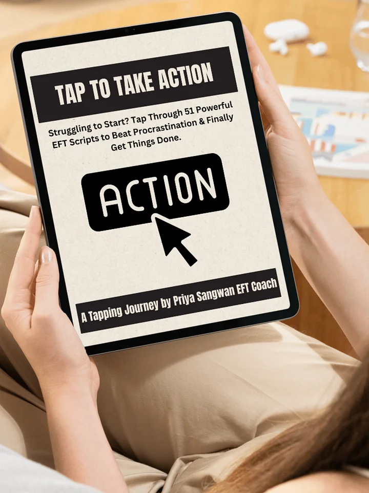 Tap to Take Action – 51 EFT Scripts to Beat Procrastination product image (2)