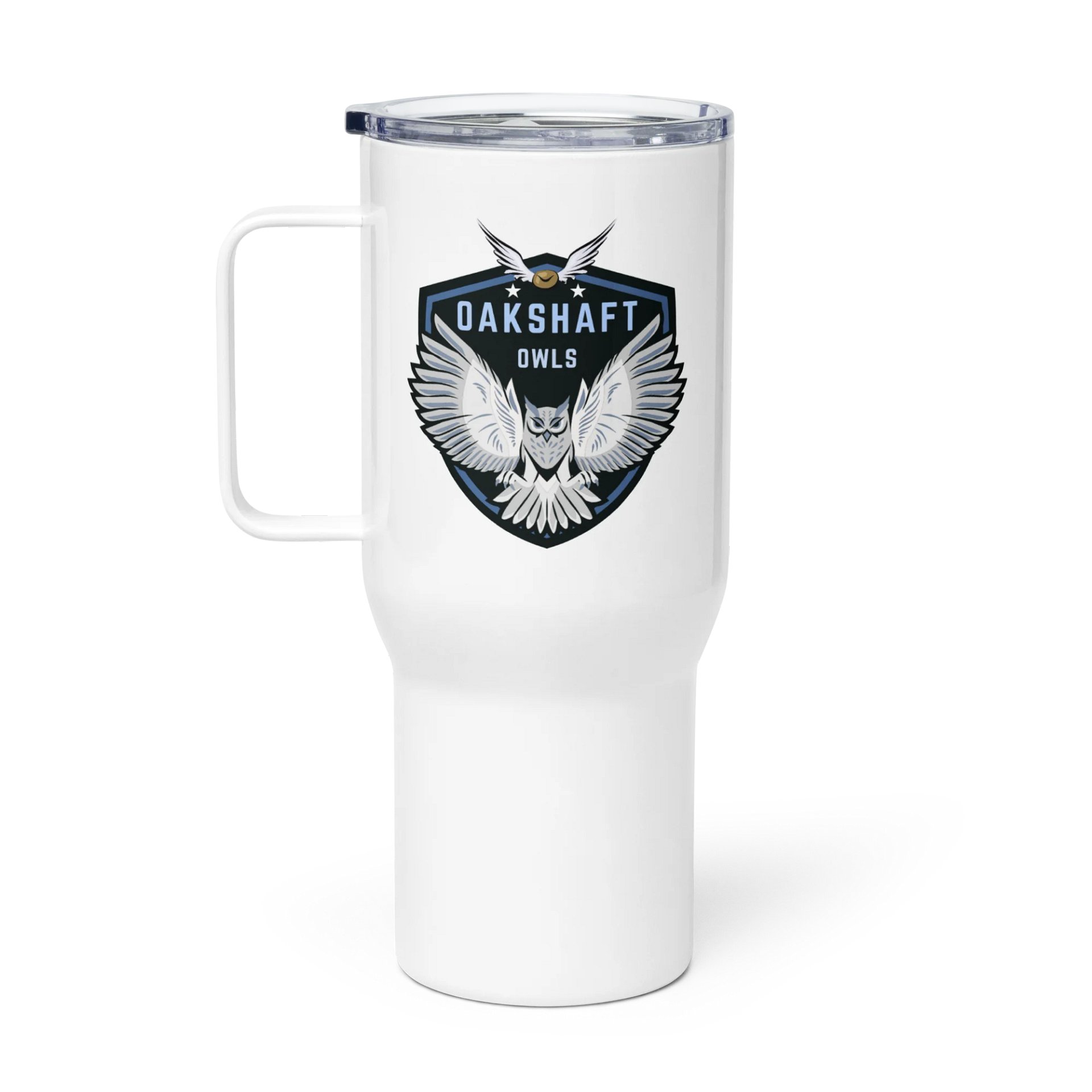 Oakshaft Owls Travel Mug with a Handle product image (1)