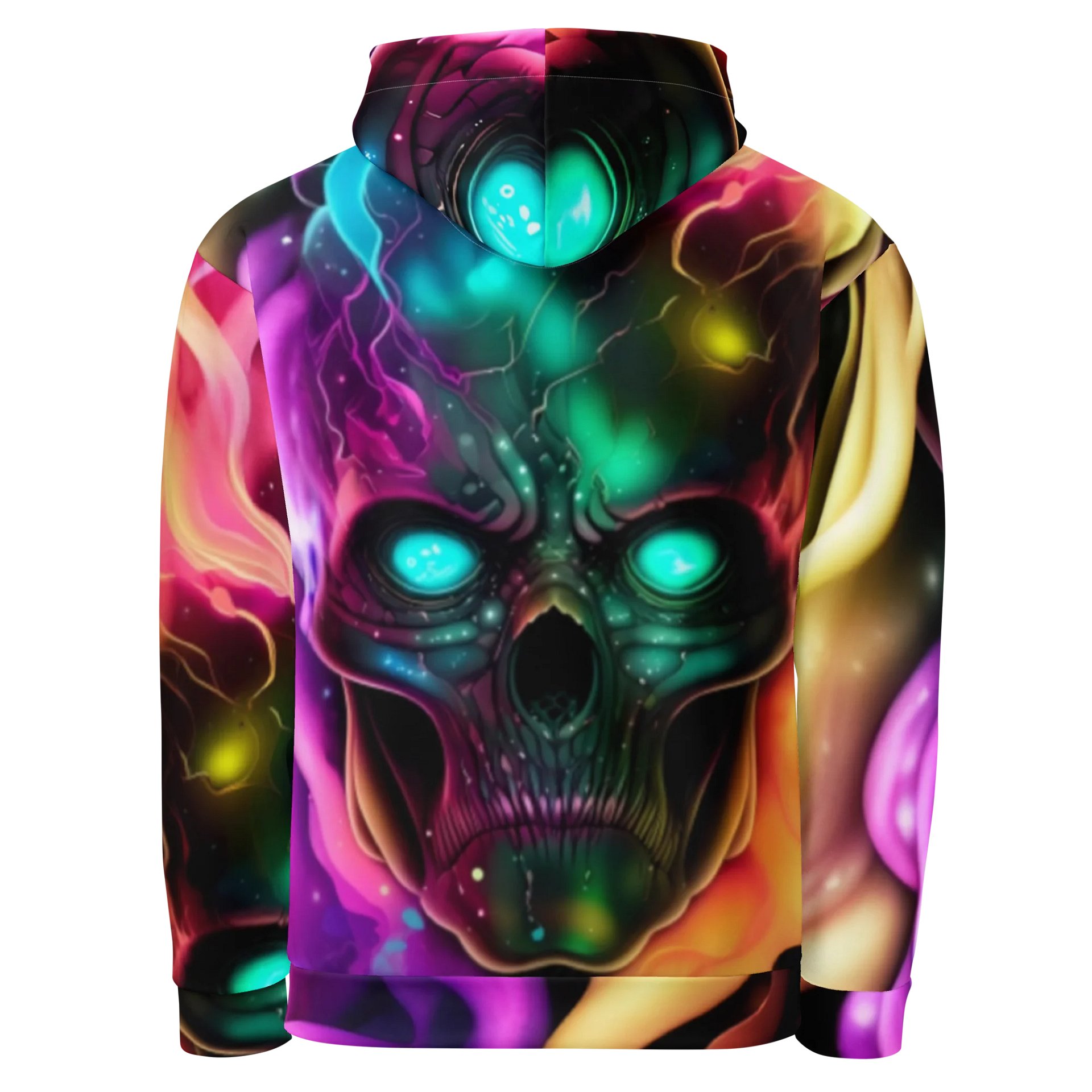 Neon Skull Dreams Hoodie product image (6)