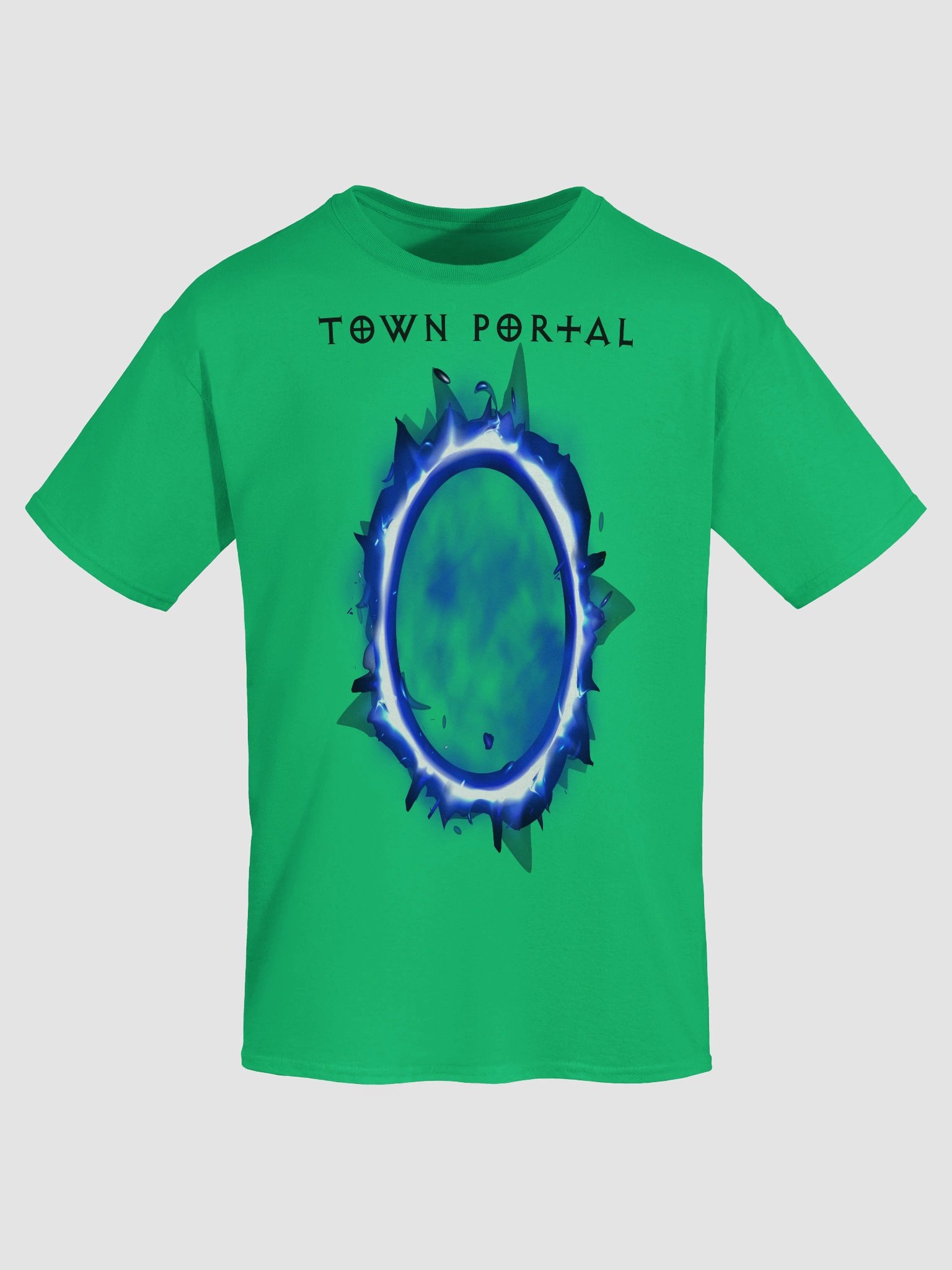 Town Portal Green Screen T-Shirt product image (7)