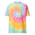 Purr Embroidered Tie-Dye Tee product image (1)