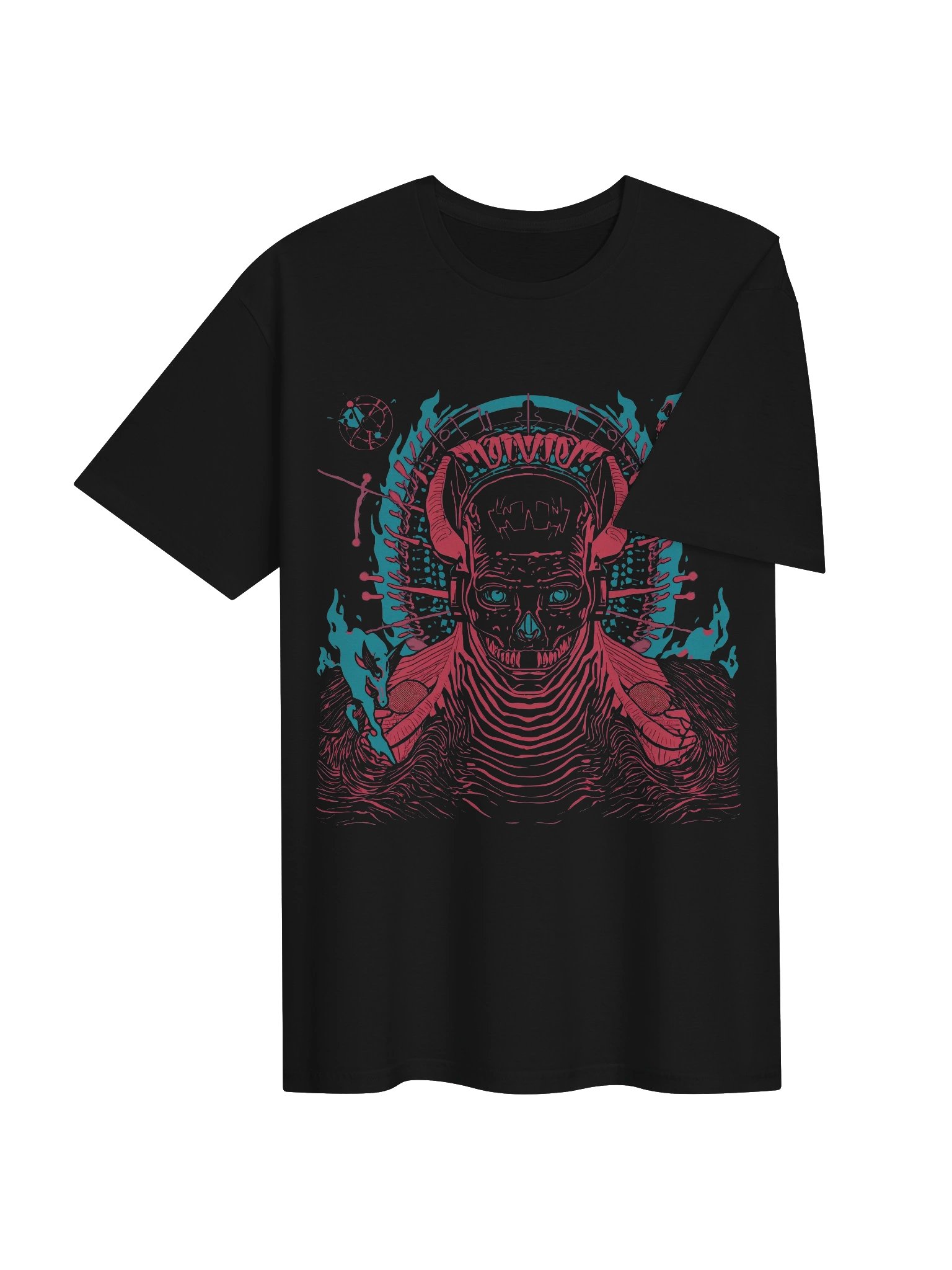 Neon Halo Demon T-Shirt product image (7)