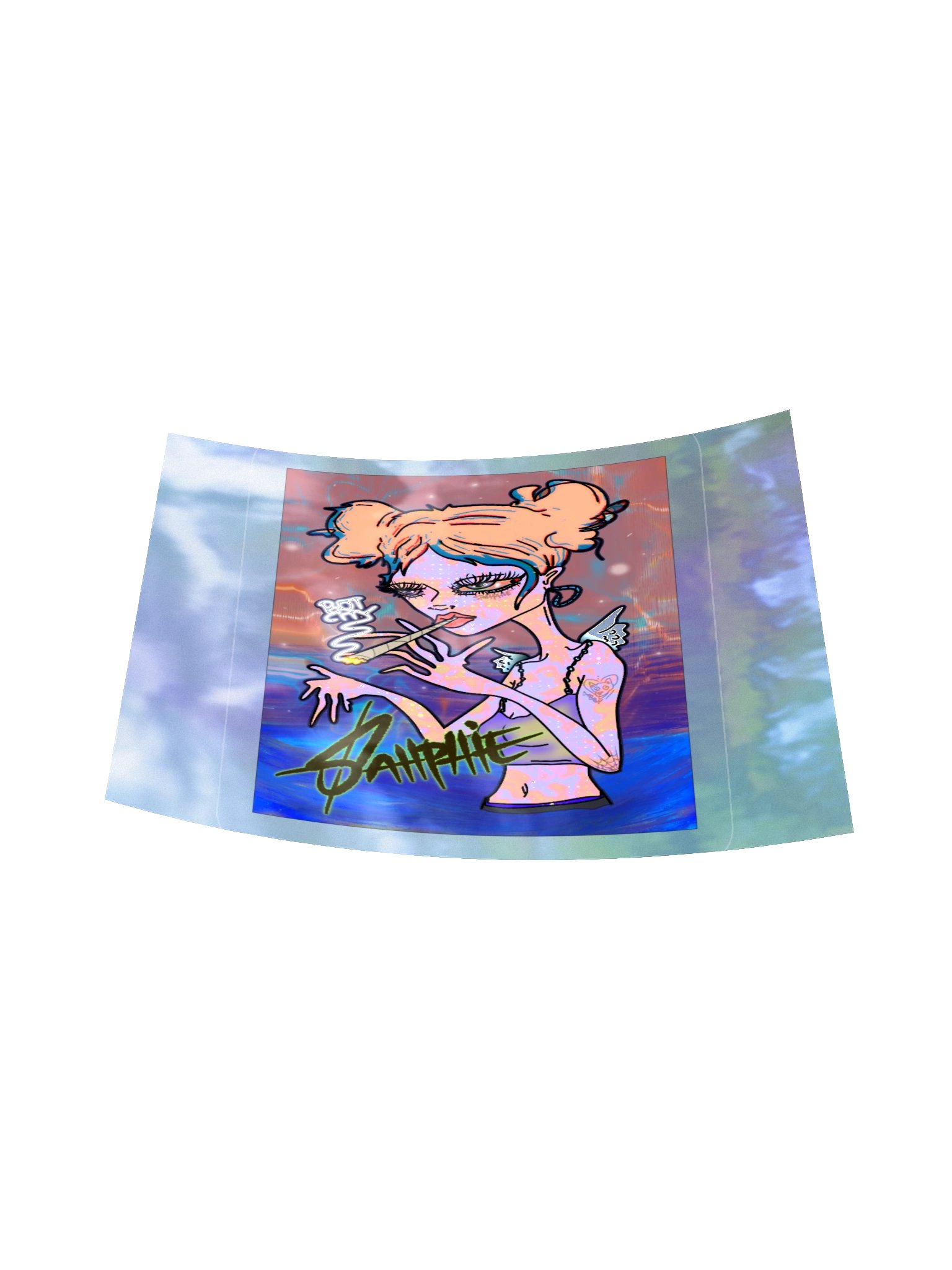5 MORE MINS Holo Sticker product image (16)