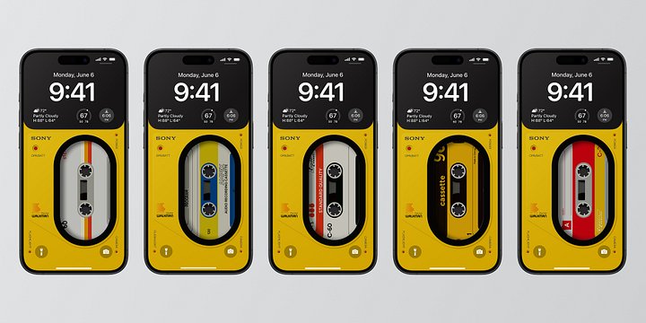 Walkman Cassette Wallpaper Pack product image (2)