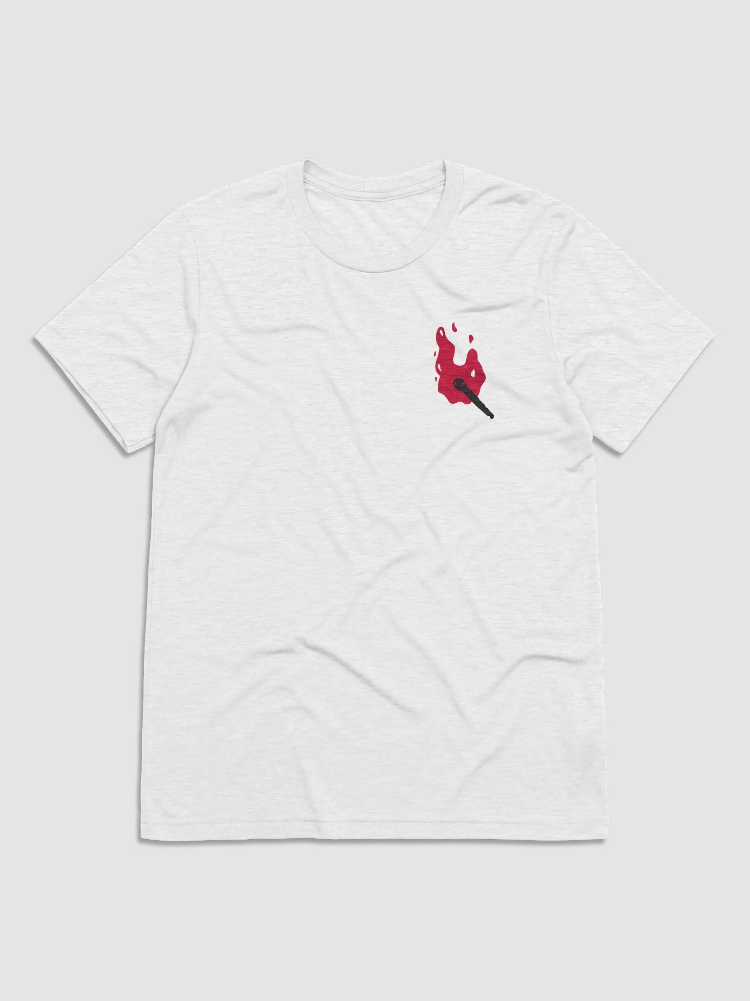 Match tee (white triblend) product image (1)
