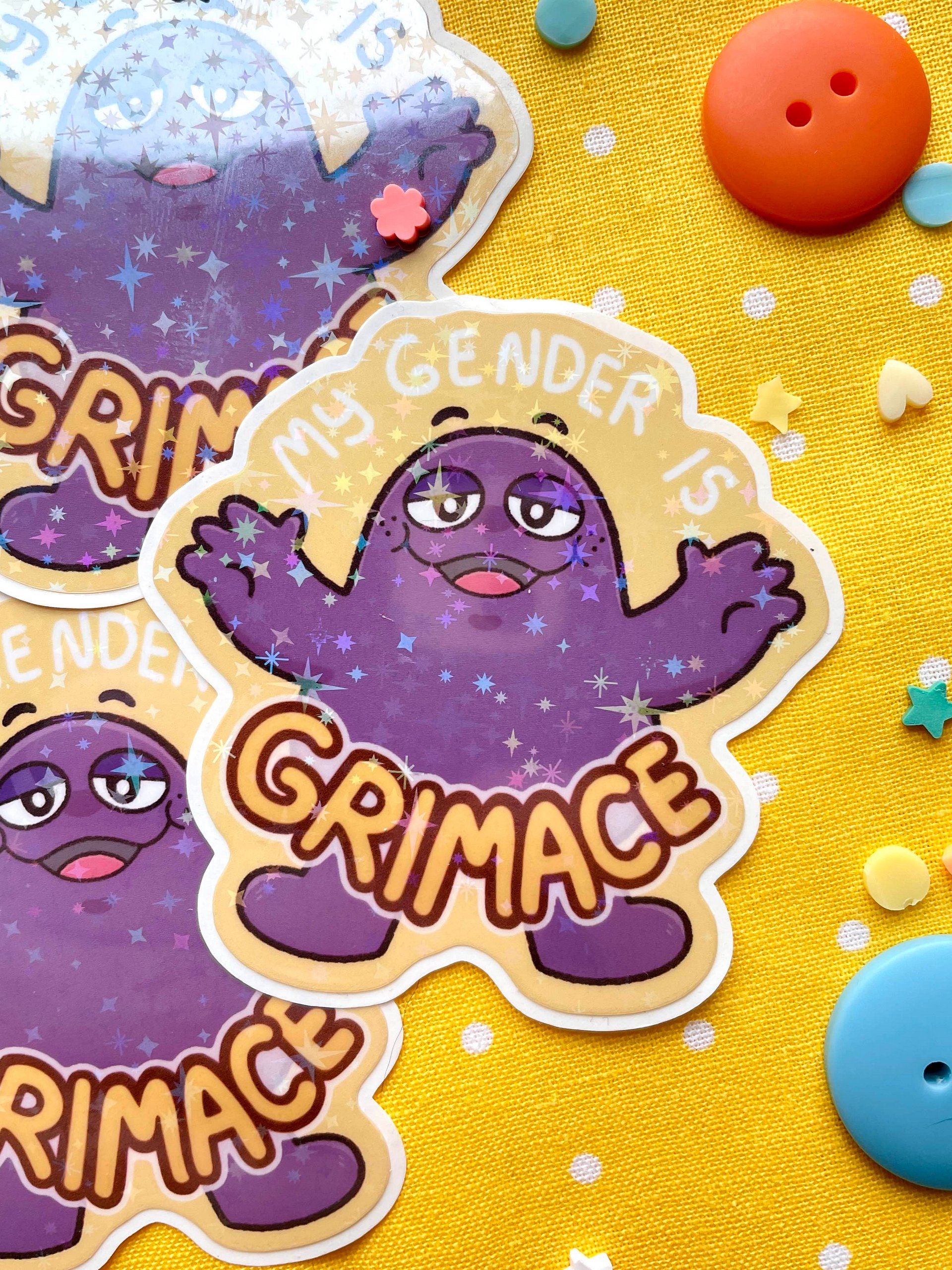 My Gender is Grimace Sticker product image (2)