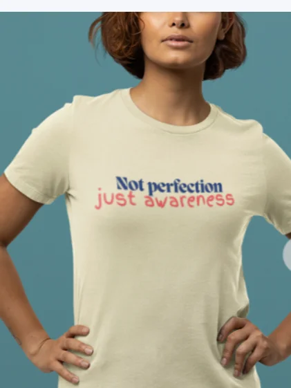 Not Perfection, just awareness Supersoft Tee product image (2)