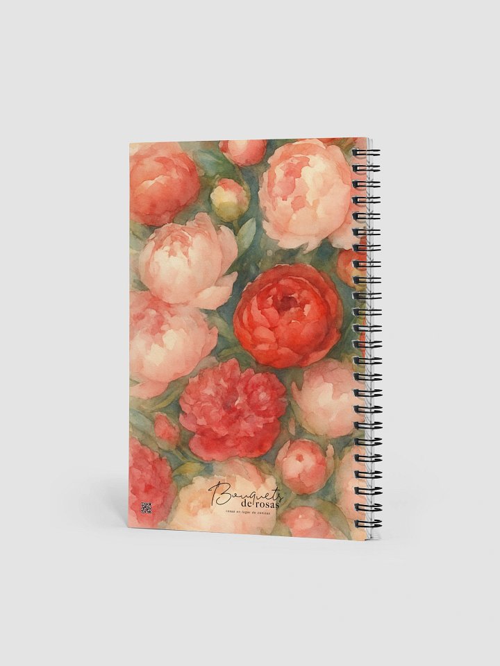 Peonies Spiral Notebook product image (2)